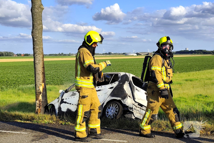 Dodelijk ongeval na aanrijding met boom