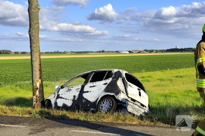 Dodelijk ongeval na aanrijding met boom