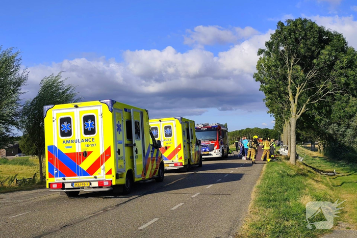 Dodelijk ongeval na aanrijding met boom