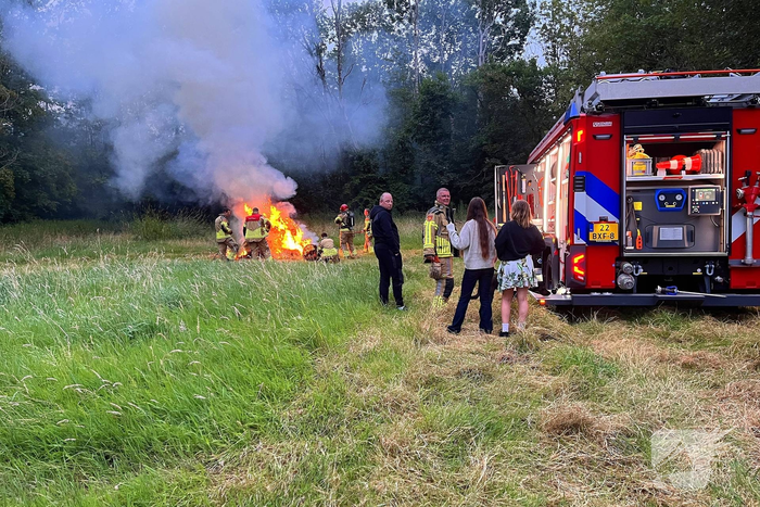 Brandweer ingeschakeld voor buitenbrand