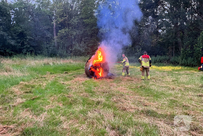 Brandweer ingeschakeld voor buitenbrand