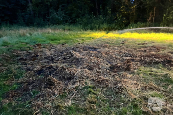 Brandweer ingeschakeld voor buitenbrand