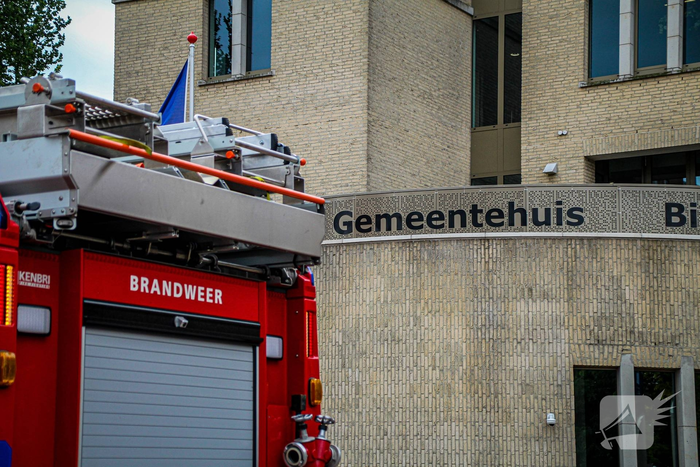 Politie onderzoekt brandstichting in gemeentehuis