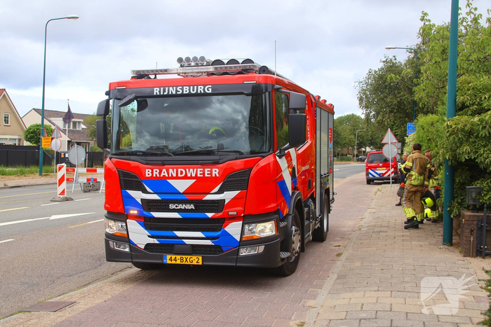 Kleine gaslekkage bij woning onder controle