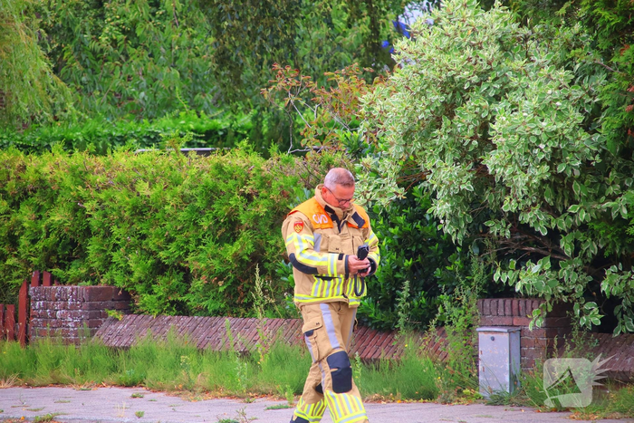 Kleine gaslekkage bij woning onder controle