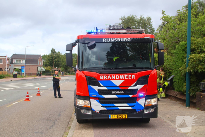 Kleine gaslekkage bij woning onder controle