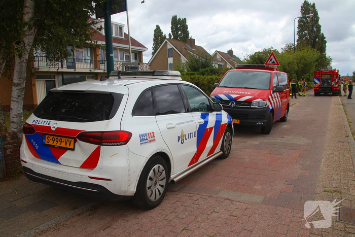 Kleine gaslekkage bij woning onder controle