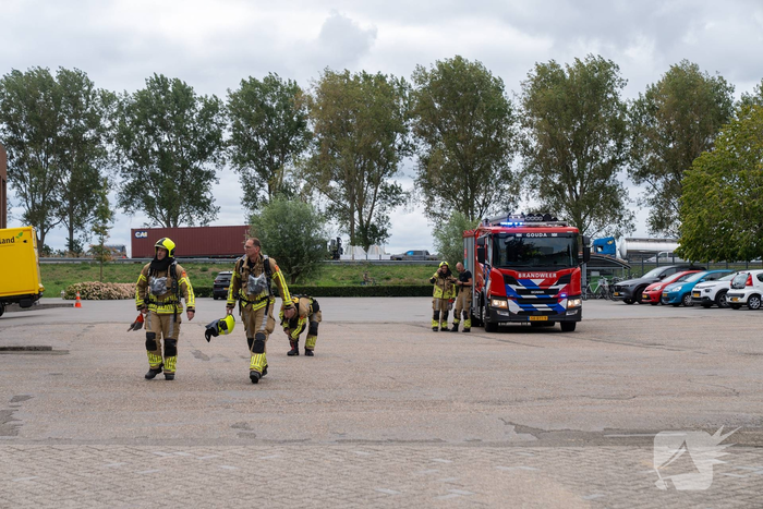Brand in kantoorpand vergt snelle inzet brandweer