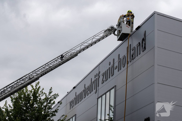 Brand in kantoorpand vergt snelle inzet brandweer