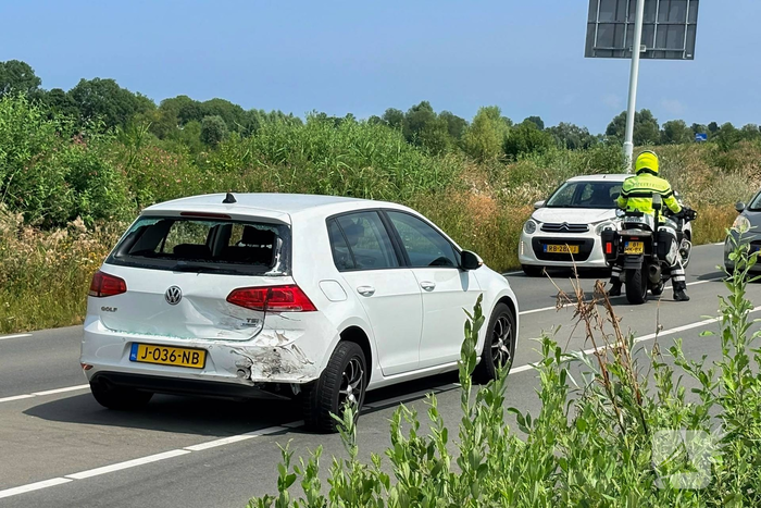 Aanrijding tussen twee voertuigen