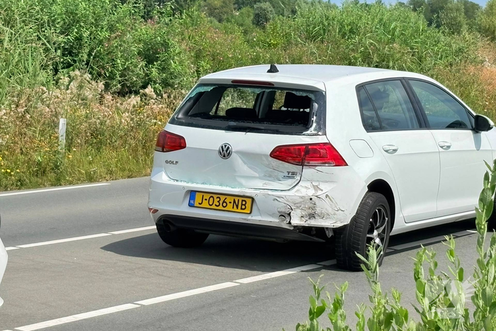 Aanrijding tussen twee voertuigen