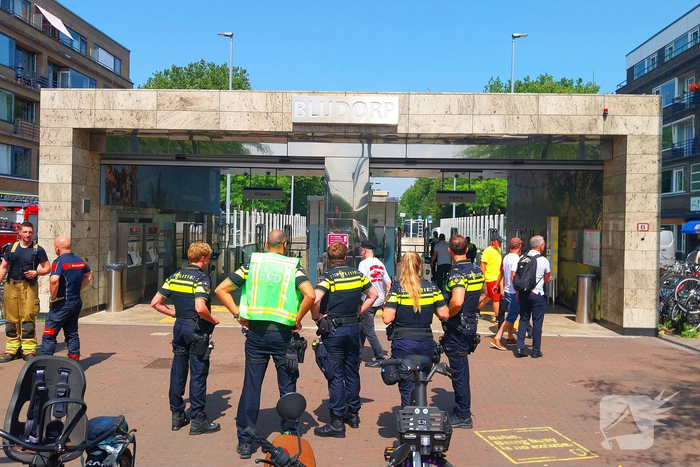 Vertraging na melding van brand in metro