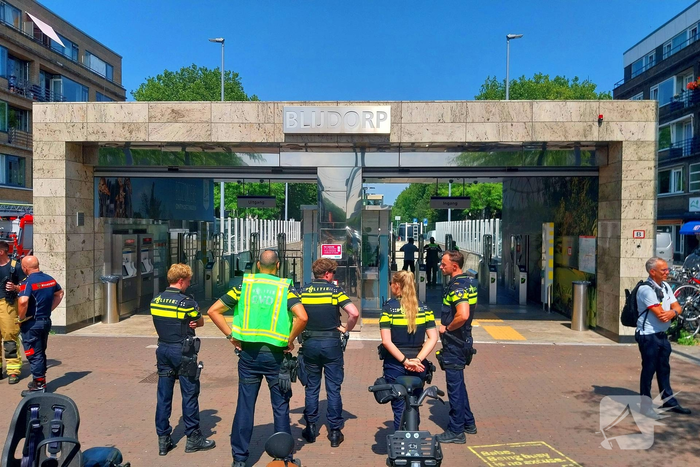Vertraging na melding van brand in metro