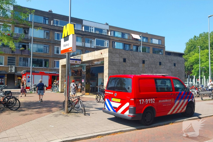 Vertraging na melding van brand in metro