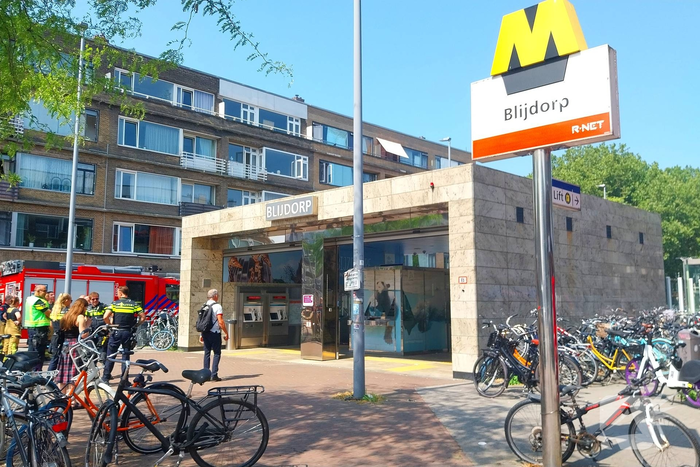 Vertraging na melding van brand in metro