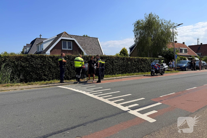 Alcomobilist belandt in sloot na ongeval