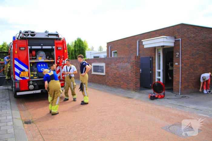 Woningbrand door vergeten pannetje