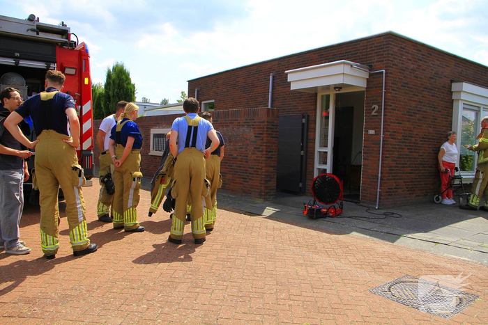 Woningbrand door vergeten pannetje