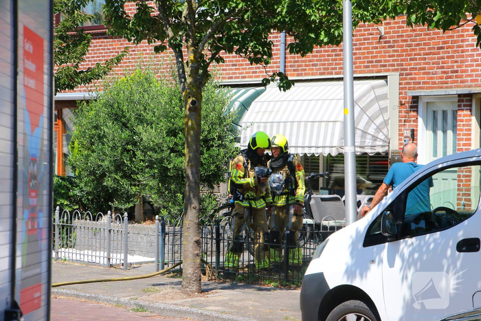 Gaslekkage in voortuin ontdekt