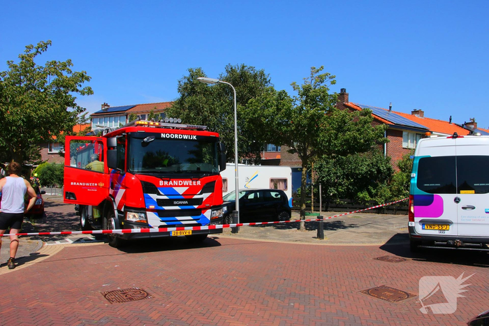 Gaslekkage in voortuin ontdekt