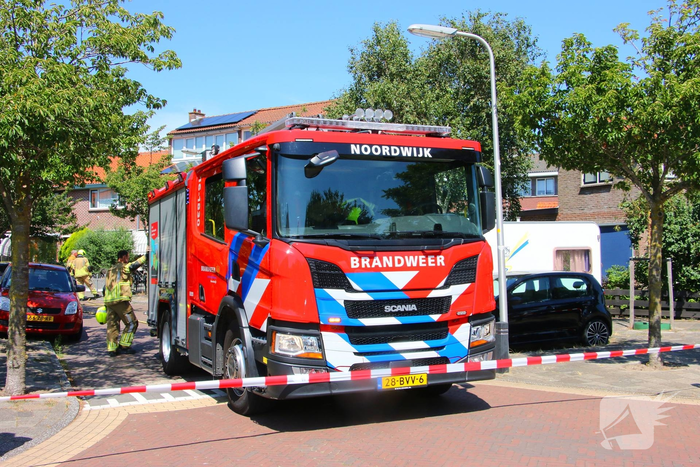 Gaslekkage in voortuin ontdekt