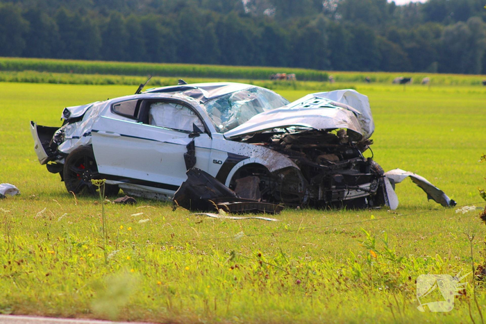 ongeval staartweg - n712 tollebeek