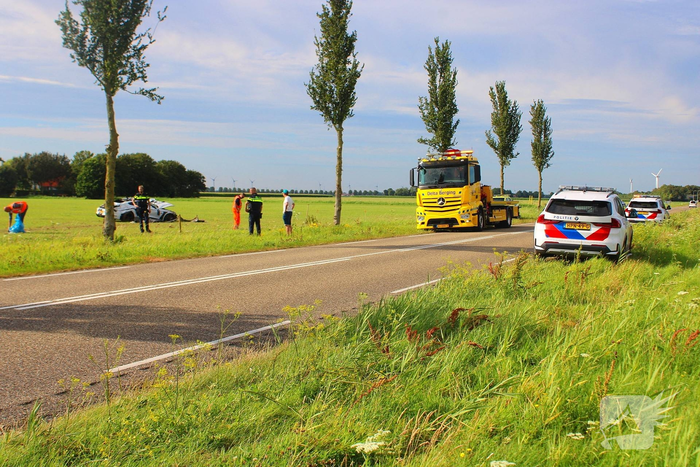 Zwaar ongeval met auto in Tollebeek