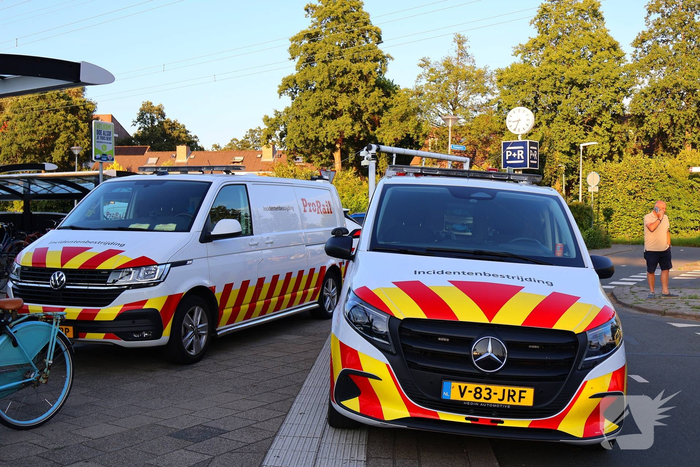 Treinverkeer stilgelegd door aanrijding op spoor