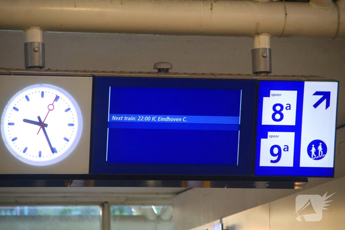 Drukte bij bussen door uitgevallen treinen