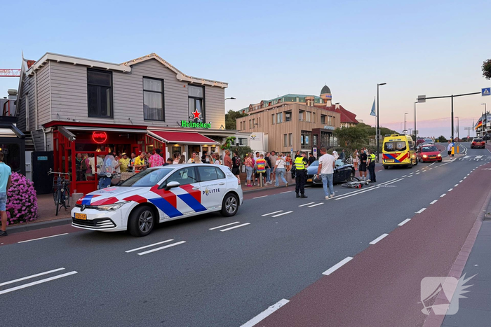 Fietser gewond bij botsing met automobilist