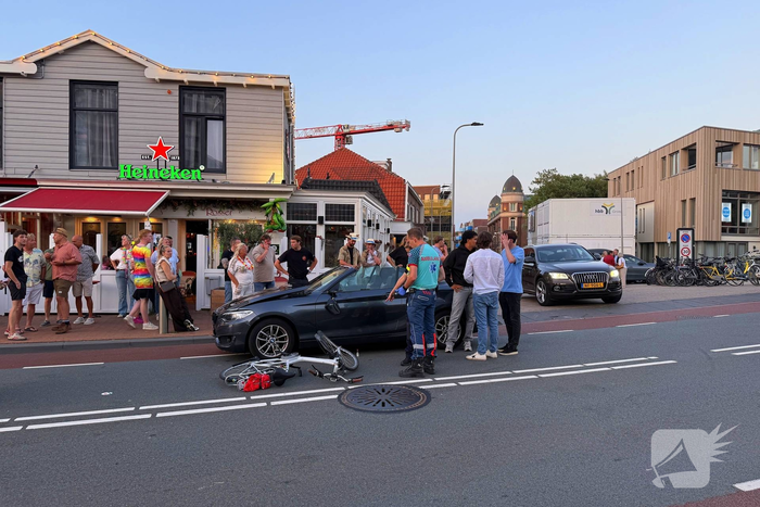 Fietser gewond bij botsing met automobilist