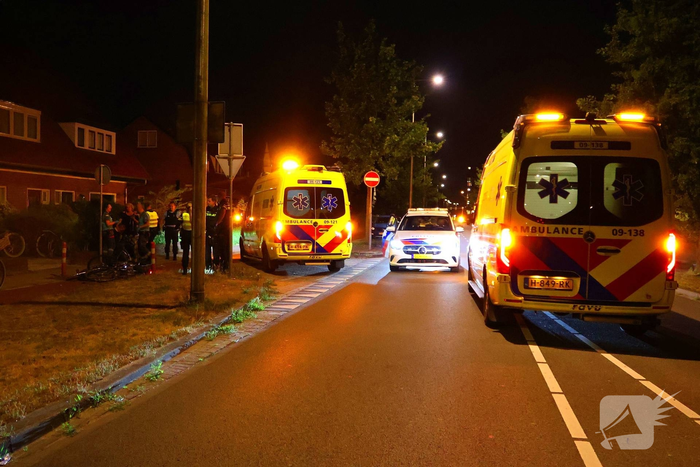 Alcohol in het spel bij fietsongeval