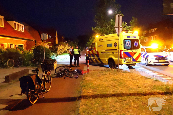 Alcohol in het spel bij fietsongeval
