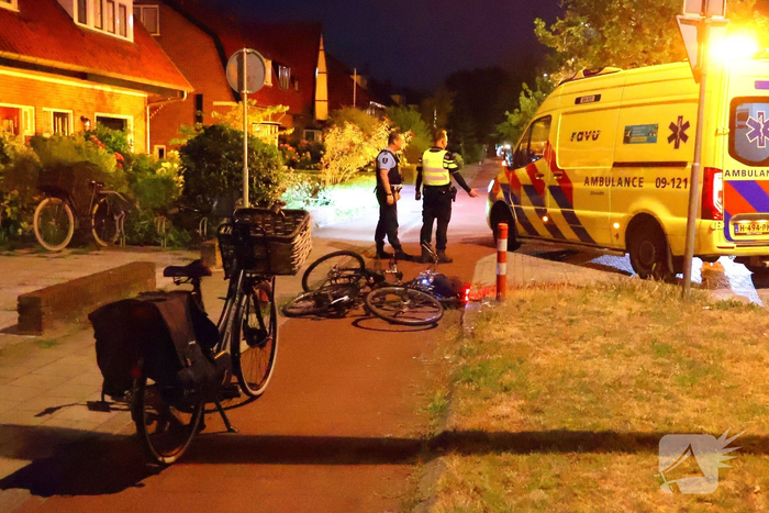 Alcohol in het spel bij fietsongeval