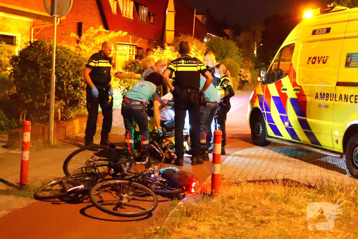 Alcohol in het spel bij fietsongeval