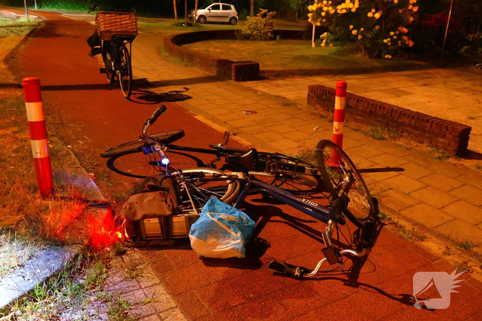 Alcohol in het spel bij fietsongeval