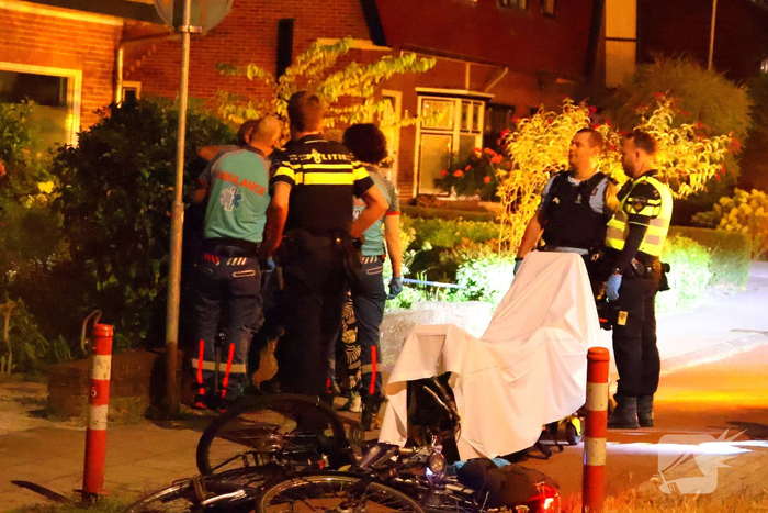 Alcohol in het spel bij fietsongeval