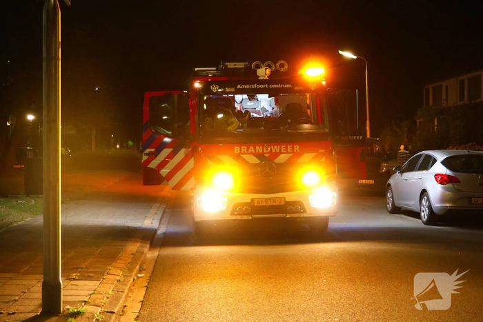 Brand in afvalcontainer geblust