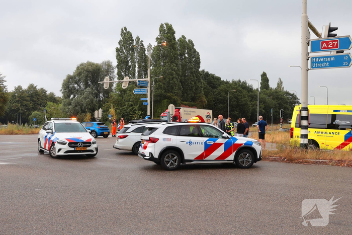 Aanrijding tussen twee auto's leidt tot schade