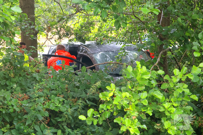 Ongeval met voertuig op snelweg