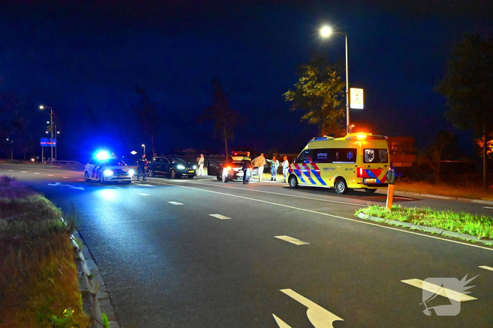 Politie en ambulance ingezet bij verkeersongeval