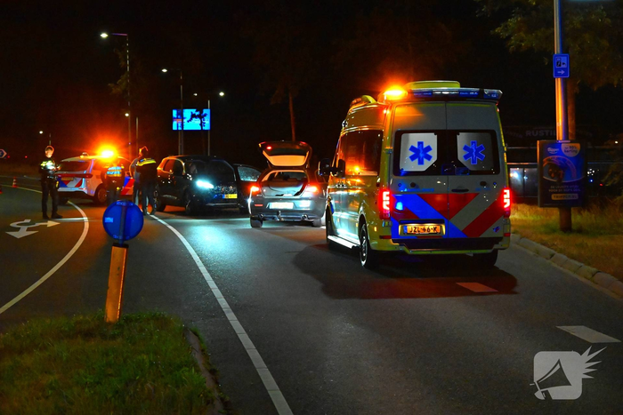 Politie en ambulance ingezet bij verkeersongeval