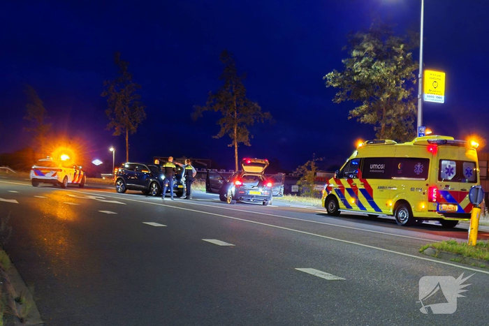 Politie en ambulance ingezet bij verkeersongeval