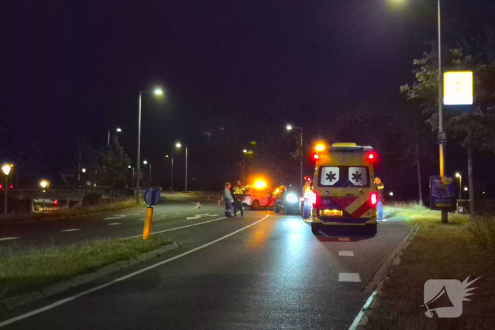 Politie en ambulance ingezet bij verkeersongeval