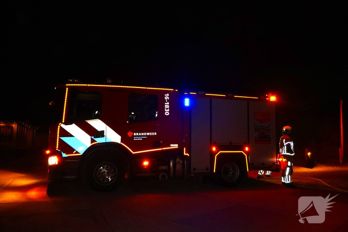 Brandweer ingezet voor scooterbrand
