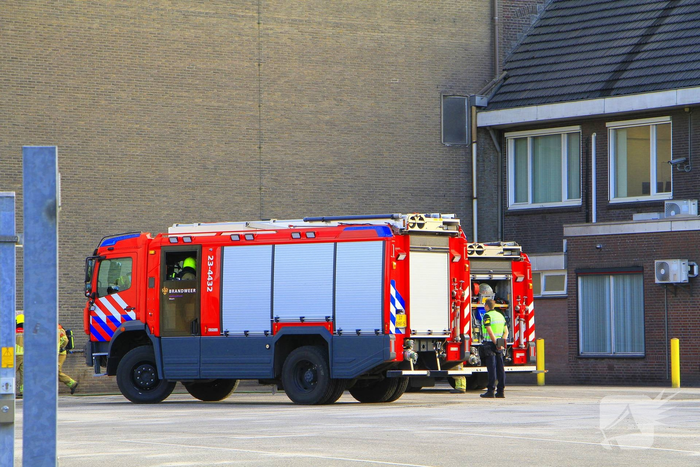 Brand in industrieel gebouw leidt tot ontruiming