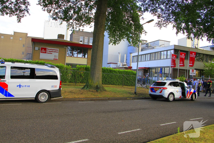 Brand in industrieel gebouw leidt tot ontruiming