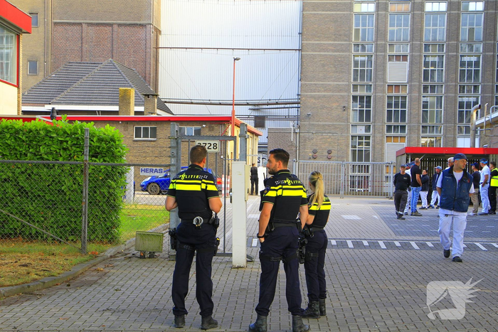 Brand in industrieel gebouw leidt tot ontruiming
