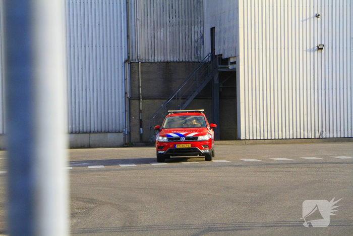 Brand in industrieel gebouw leidt tot ontruiming