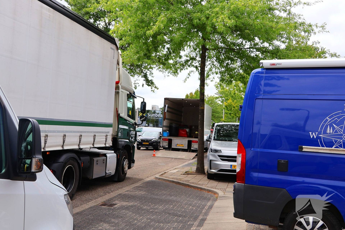 Aanrijding zorgt voor verkeershinder